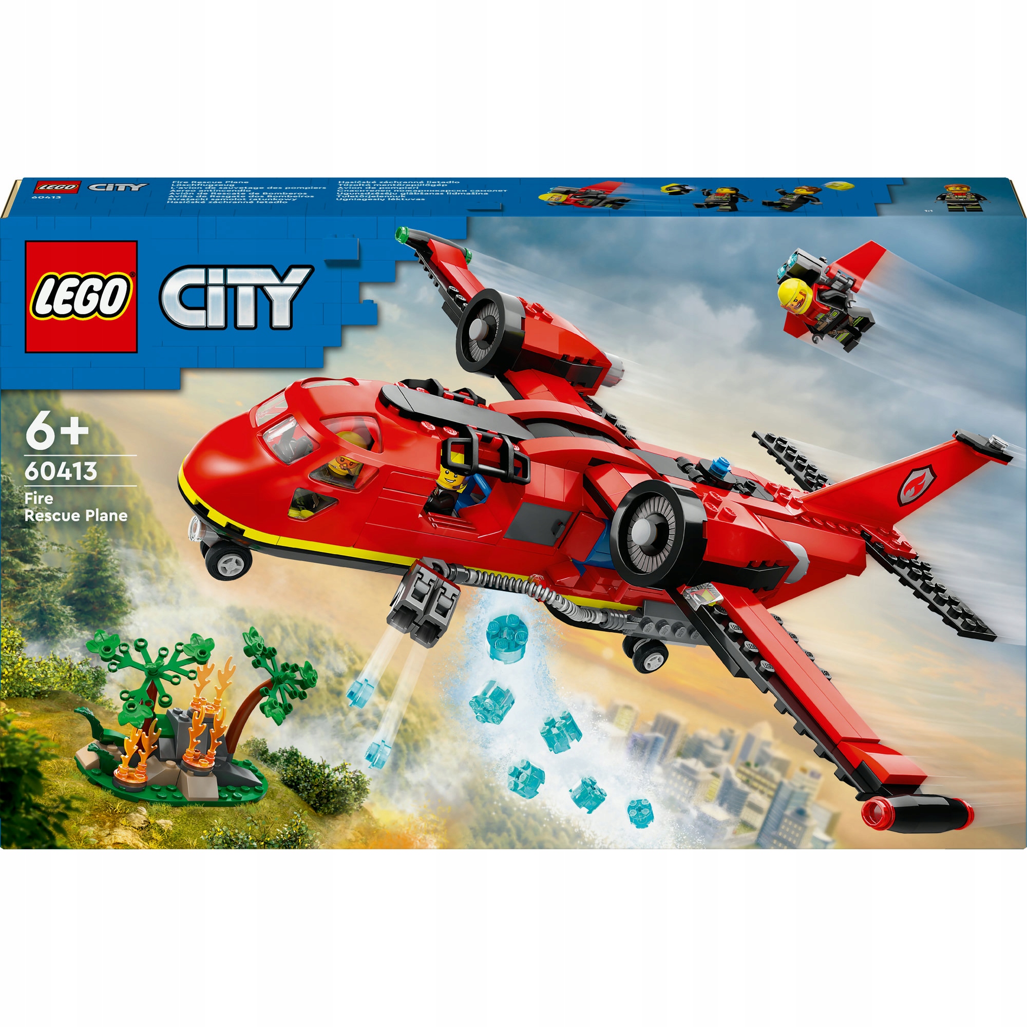 LEGO City 60413 Hasičské a záchranné lietadlo